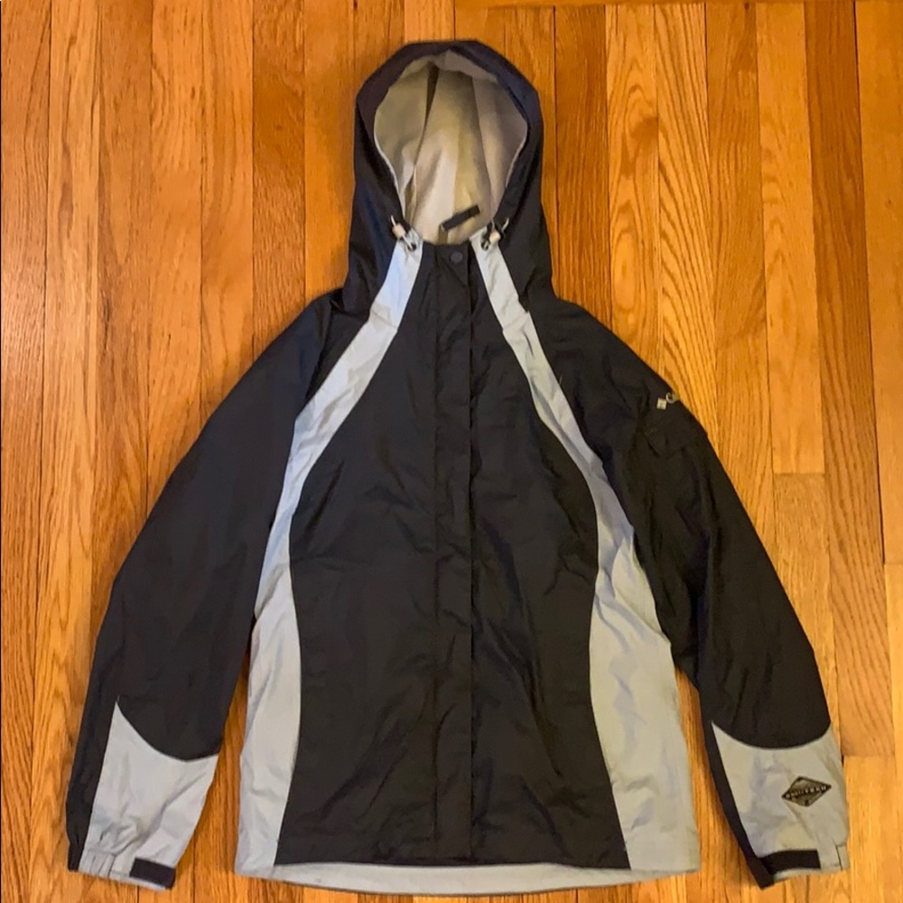 Columbia rain jacket.
